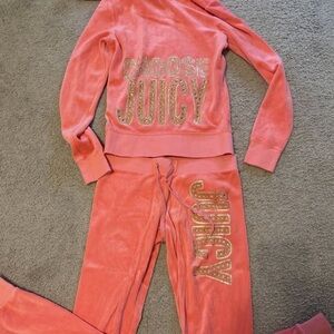 pink juicy track suit